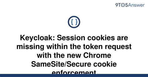 It uses a default login page to sign-in users on our app's behalf. . Keycloak cookies